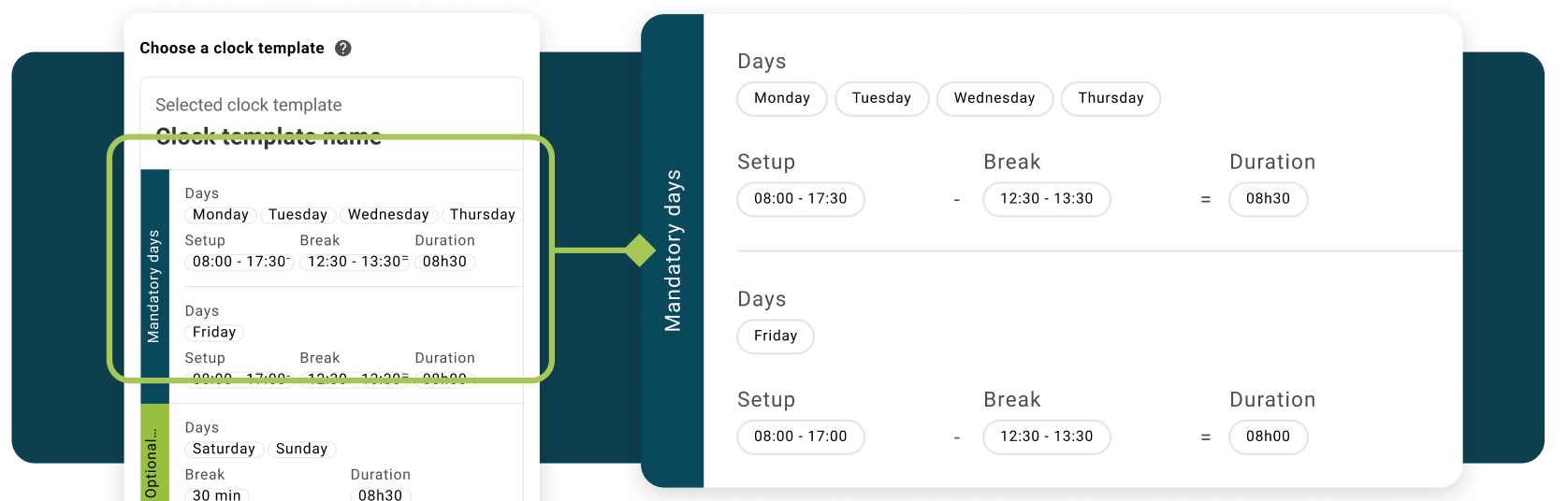 Flexible Shift and Break Management